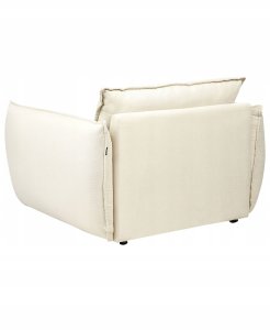 Beliani Fotel KUNES Jasnobeżowy 4