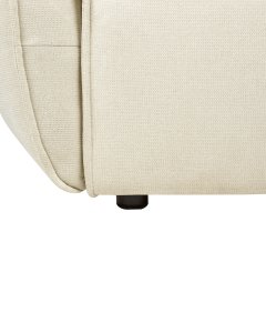 Beliani Fotel KUNES Jasnobeżowy 10