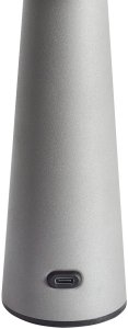 Lampa stołowa Beliani Bezprzewodowa lampa stołowa LED AGUSAN Ze ściemniaczem Metal Szary 8