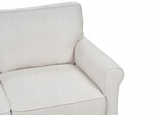 Beliani Sofa dla 3 osób RONNEBY Beżowy 8