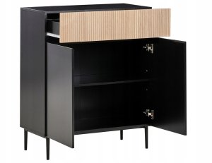 Beliani Szafka 2-drzwiowa BLYTHE Czarny 6