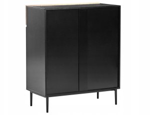 Beliani Szafka 2-drzwiowa BLYTHE Czarny 8