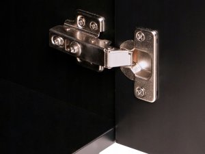 Beliani Szafka 2-drzwiowa BLYTHE Czarny 10