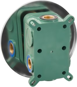 Zestaw prysznicowy Beliani Zestaw prysznicowy podtynkowy z deszczownicą GUARATUBA Srebrny 6