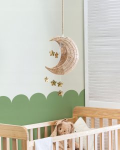 Lampa wisząca Beliani Lampa wisząca Księżyc ORCHON 4