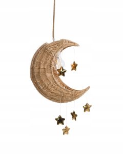 Lampa wisząca Beliani Lampa wisząca Księżyc ORCHON 5