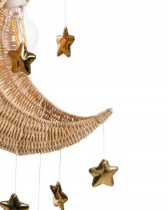 Lampa wisząca Beliani Lampa wisząca Księżyc ORCHON 8