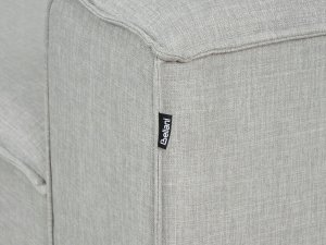 Beliani Moduł narożny ARDAL Jasnoszary Prawostronny 6