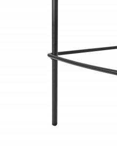 Beliani Zestaw 2 krzeseł barowych DUETTE Len syntetyczny Jasnoszary 8