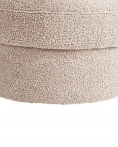 Beliani Fotel DALBY Boucle Beżowy 14