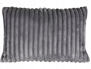 Beliani Dla 3 osób SANDORA Sztruks Szary 9