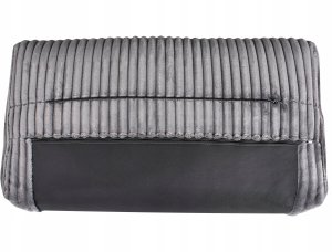 Beliani Dla 3 osób SANDORA Sztruks Szary 10