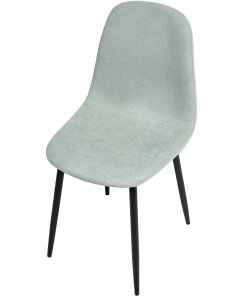 Beliani Zestaw 4 krzeseł do jadalni CRANDALL Jasnozielony 7