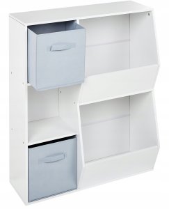 Beliani Regał 3 półki DARLOT 93 cm Biały 6