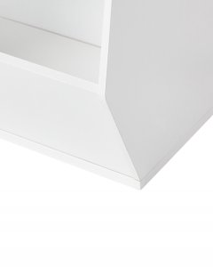 Beliani Regał 3 półki DARLOT 93 cm Biały 10