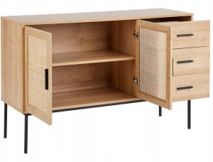 Beliani Szafka 2-drzwiowa PASCO Jasnobrązowy 4