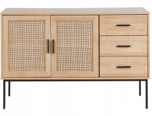 Beliani Szafka 2-drzwiowa PASCO Jasnobrązowy 5