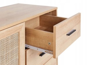 Beliani Szafka 2-drzwiowa PASCO Jasnobrązowy 7