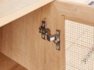 Beliani Szafka 2-drzwiowa PASCO Jasnobrązowy 8