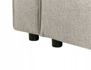 Beliani Narożnik rozkładany dla 3 osób ROMEDAL II Beżowy Lewostronny 9