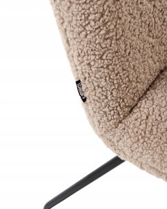 Beliani Fotel COTULLA Boucle Beżowy 8