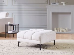 Beliani Otomana ALNES Złamana biel 2