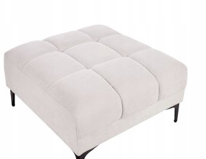 Beliani Otomana ALNES Złamana biel 5