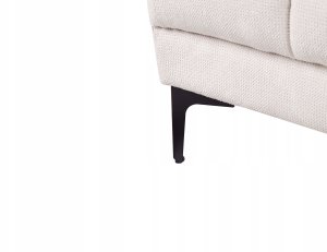 Beliani Otomana ALNES Złamana biel 7