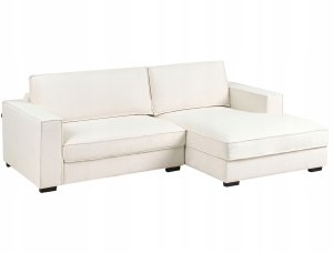 Beliani Narożnik RENDERS Boucle Złamana biel Lewostronny 4