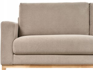 Beliani Narożnik dla 4 osób SIGGARD Beżowoszary Lewostronny 8