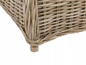 Beliani Sofa ogrodowa dla 2 osób SUSUA Rattan 14