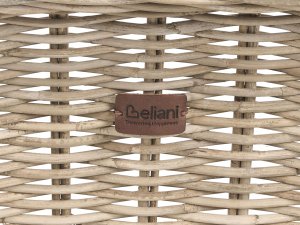 Beliani Sofa ogrodowa dla 2 osób SUSUA Rattan 15