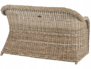 Beliani Sofa ogrodowa dla 2 osób SUSUA Rattan 7