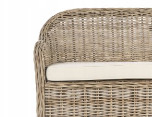 Beliani Sofa ogrodowa dla 2 osób SUSUA Rattan 8