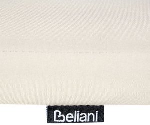 Beliani Zestaw 2 krzeseł ogrodowych z poduszkami SASSARI PREMIUM Certyfikowane drewno akacjowe Beżowoszary 13