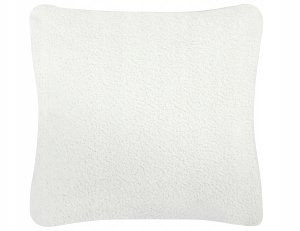 Beliani Narożnik dla 4 osób LUNGO Boucle Biały Lewostronny 7