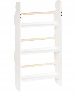 Beliani Regał ścienny RIGOLET 80 cm Biały 5