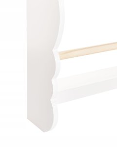 Beliani Regał ścienny RIGOLET 80 cm Biały 7