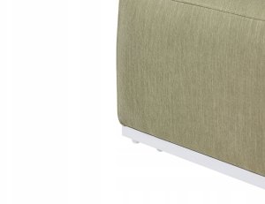 Beliani Sofa ogrodowa z otomaną dla 7 osób BATTIFOLLO Modułowy Oliwkowy 16