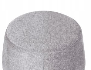 Beliani Puf ASHTON Jasnoszary 4