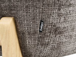 Beliani Sofa dla 3 osób ALNOR Szenil Brązowy 11