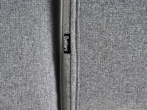 Beliani Sofa rozkładana dla 3 osób HJULBY Szary 15