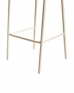 Beliani Zestaw 2 krzeseł barowych MINA II Boucle Jasnobeżowy 10