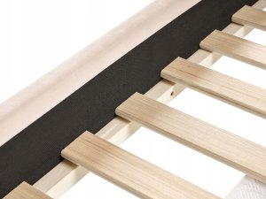 Beliani Łóżko piętrowe Welur CHOCQUES 90 x 200 cm Jasnobeżowy 10