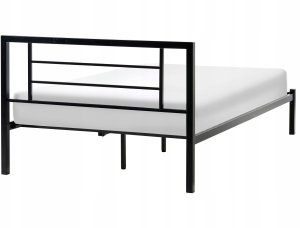 Beliani Łóżko Metal CUSSET 120 x 200 cm Czarny 5