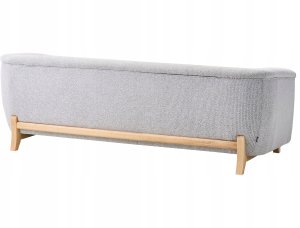 Beliani Sofa dla 3 osób ALNOR Jasnoszary 8