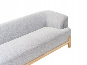 Beliani Sofa dla 3 osób ALNOR Jasnoszary 10