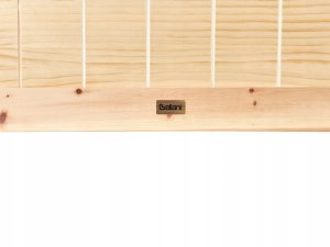 Beliani Łóżko na antresoli z biurkiem Drewno sosnowe FOUCAMONT 90 x 200 cm Jasnobrązowy 10