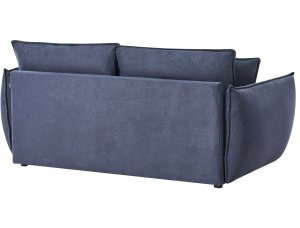 Beliani Sofa dla 3 osób KUNES Ciemnoniebieski 5