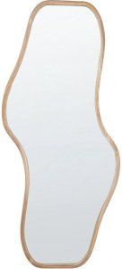 Beliani Lustro ścienne BIOLLET 80 cm 180 cm Drewno paulownia 3
